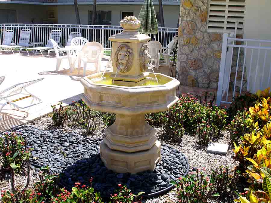 Central Garden Fountain